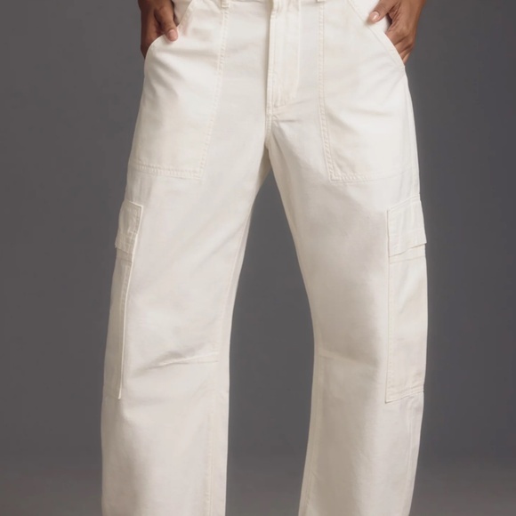 Citizens of Humanity 'Marcelle' Cargo Barrel Pants in Pashmina (NWT) - Picture 4 of 12